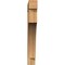 Ekena Millwork Westlake Block Rough Sawn Bracket, Western Red Cedar, 6"W x 44"D x 48"H BKT06X44X48WTL05RWR - alternate 2
